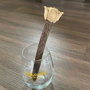 Wooden Flower Pencil and Mrs Claus Jingle Juice